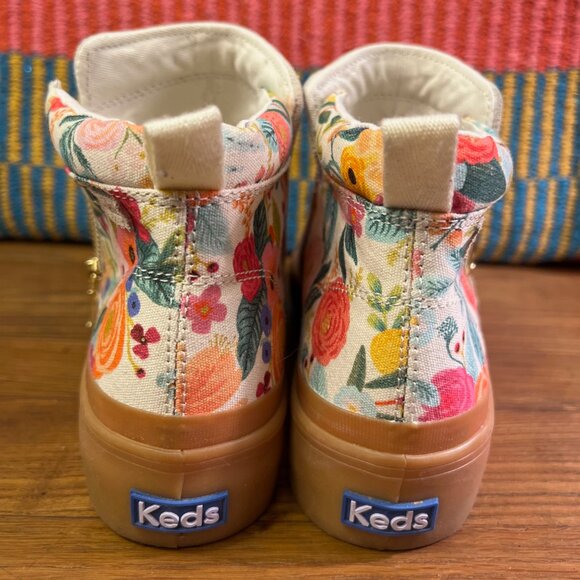 Keds Cooper Rifle Paper Co. Garden Party High-Top Sneaker - Picture 7 of 11